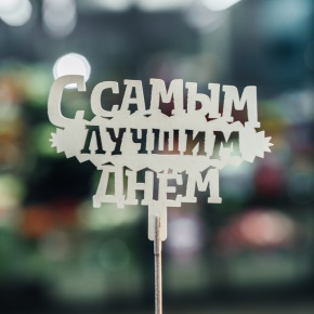Топпер С самым лучшим днем в Мытищах