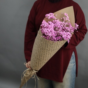 Букет из 3 розовых гипсофил в Мытищах