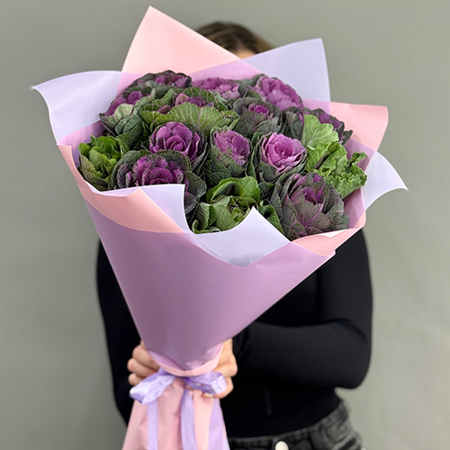 Букет брассика микс в Мытищах Букет брассика микс в Мытищах