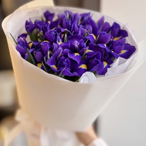 Букет из 21 ириса в Мытищах
