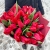 Букет 27 красных тюльпанов в Мытищах Букет 27 красных тюльпанов в Мытищах