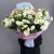 Букет "Изысканность" из 31 белой эустомы в Мытищах Букет "Изысканность" из 31 белой эустомы в Мытищах