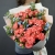 Букет "Фортуна" из коралловых роз и оксипеталума в Мытищах Букет "Фортуна" из коралловых роз и оксипеталума в Мытищах