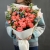 Букет "Фортуна" из коралловых роз и оксипеталума в Мытищах Букет "Фортуна" из коралловых роз и оксипеталума в Мытищах