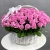 Композиция в корзине из 101 розовой розы Аква (40 см) в Мытищах Композиция в корзине из 101 розовой розы Аква (40 см) в Мытищах