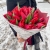 Букет 27 красных тюльпанов в Мытищах Букет 27 красных тюльпанов в Мытищах